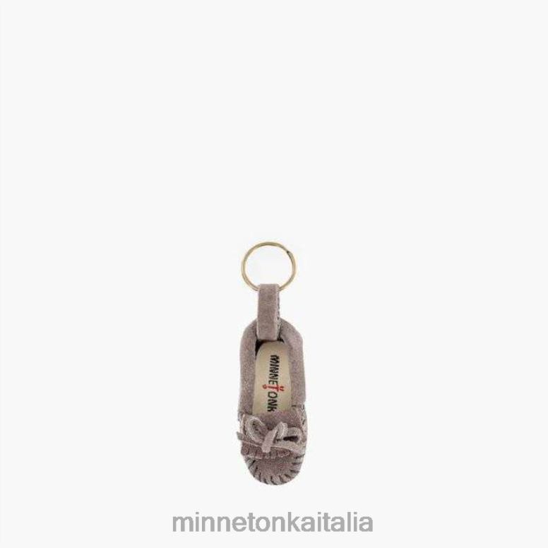 Minnetonka portachiavi mini moc unisex grigio Accessori R864L531