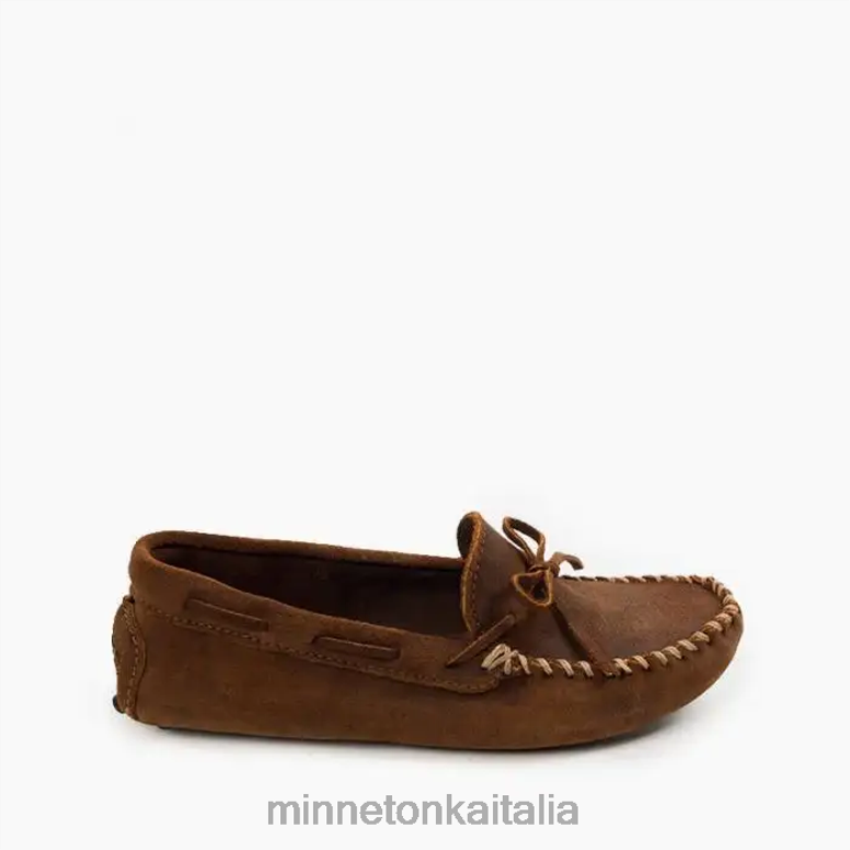Minnetonka autista classico uomini gorgiera marrone calzature R864L353