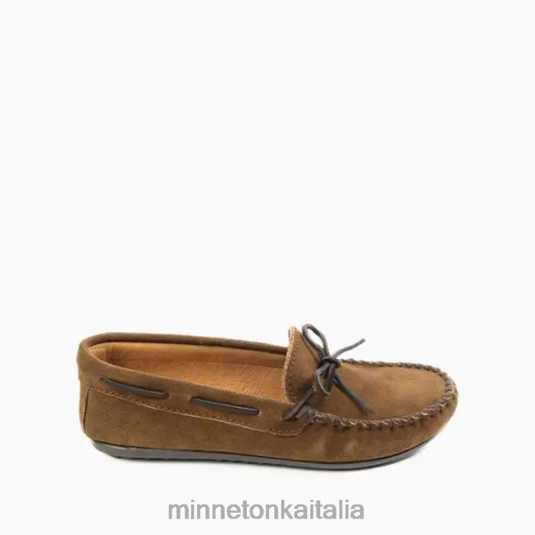 Minnetonka classico moc uomini marrone polvere calzature R864L329