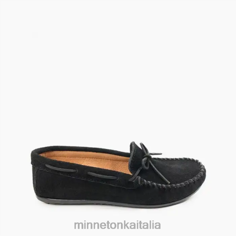 Minnetonka classico moc uomini nero calzature R864L328