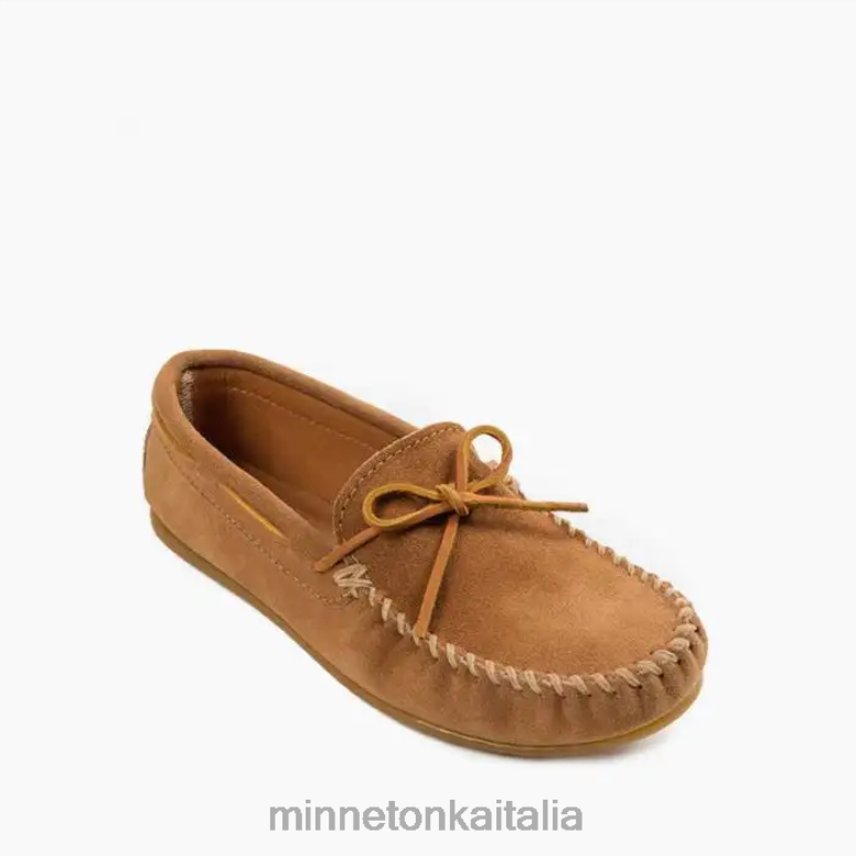Minnetonka classico moc uomini tortora calzature R864L330