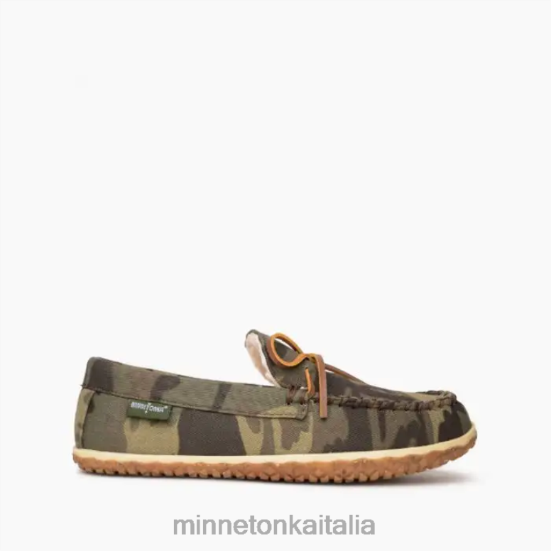Minnetonka Tom uomini stampa mimetica calzature R864L368