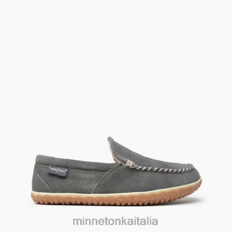 Minnetonka tilden uomini grigio calzature R864L359