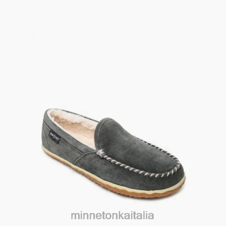 Minnetonka tilden uomini grigio calzature R864L359