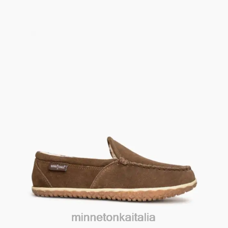 Minnetonka tilden uomini marrone autunnale calzature R864L357