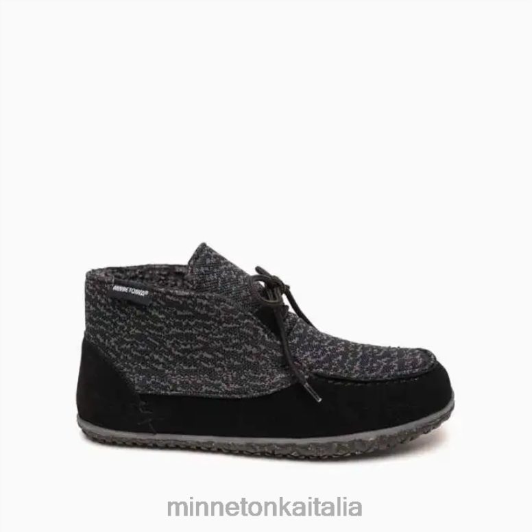 Minnetonka torre uomini nero calzature R864L425