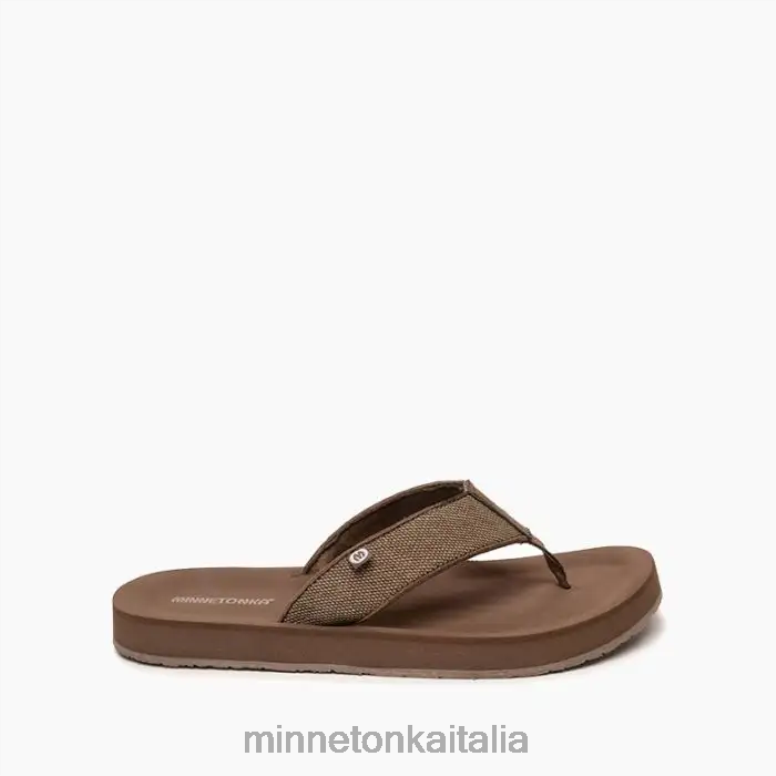 Minnetonka brughiera 2 uomini marrone calzature R864L445