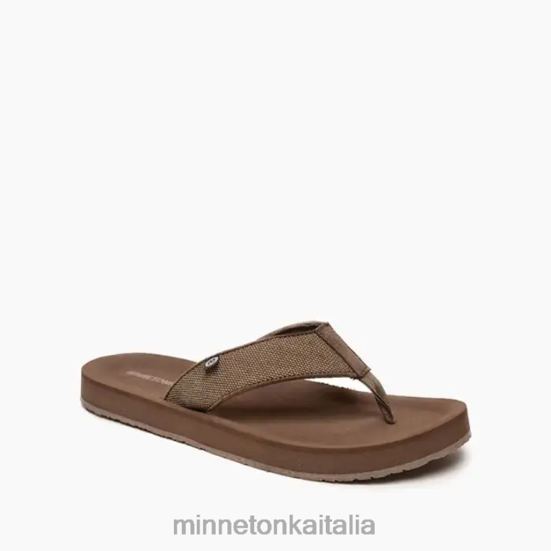 Minnetonka brughiera 2 uomini marrone calzature R864L445