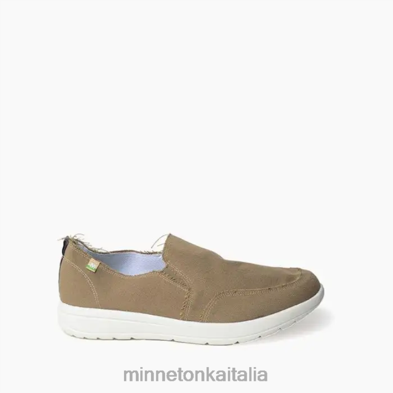 Minnetonka distesa uomini cachi calzature R864L351