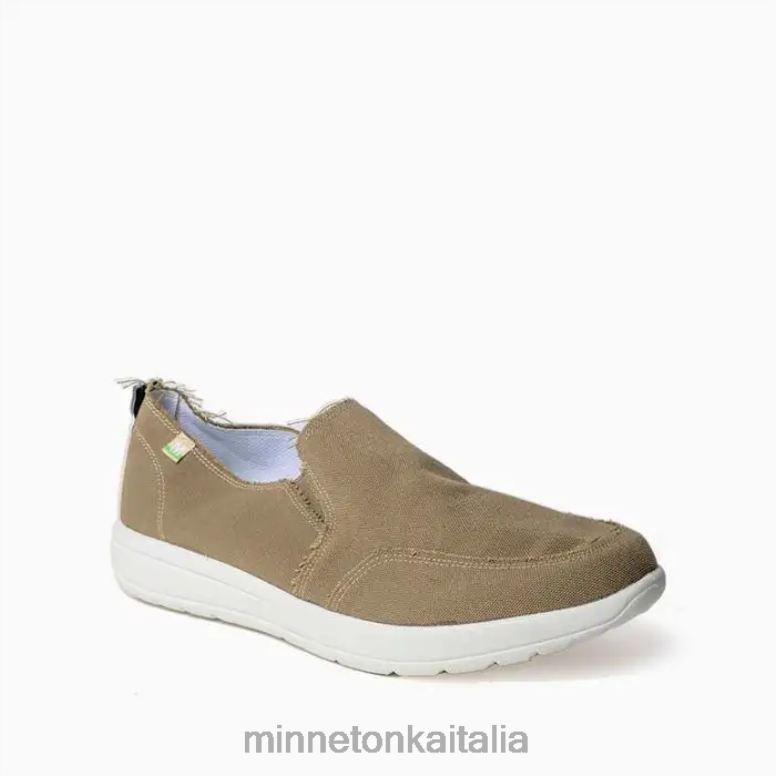 Minnetonka distesa uomini cachi calzature R864L351