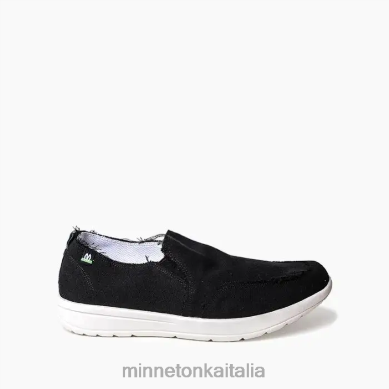 Minnetonka distesa uomini nero calzature R864L349