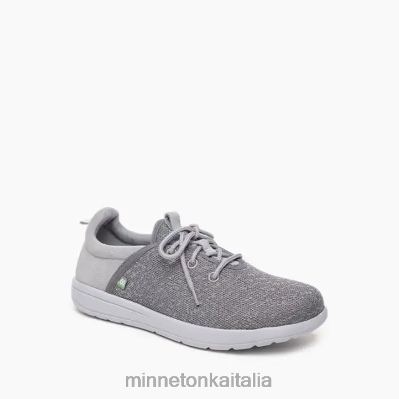 Minnetonka eco di nuovo uomini grigio calzature R864L448